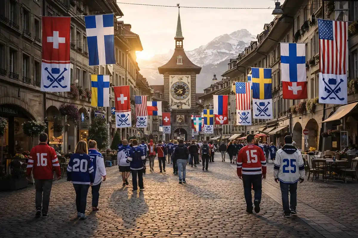 Švýcarsko jako hostitel mistrovství světa v hokeji 2026