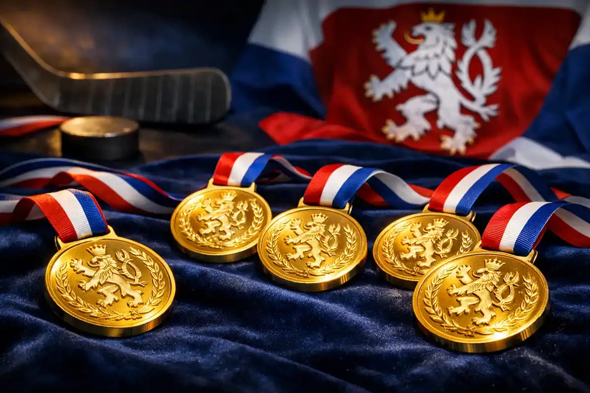 Zlatá éra českého hokeje s šesti tituly mistra světa